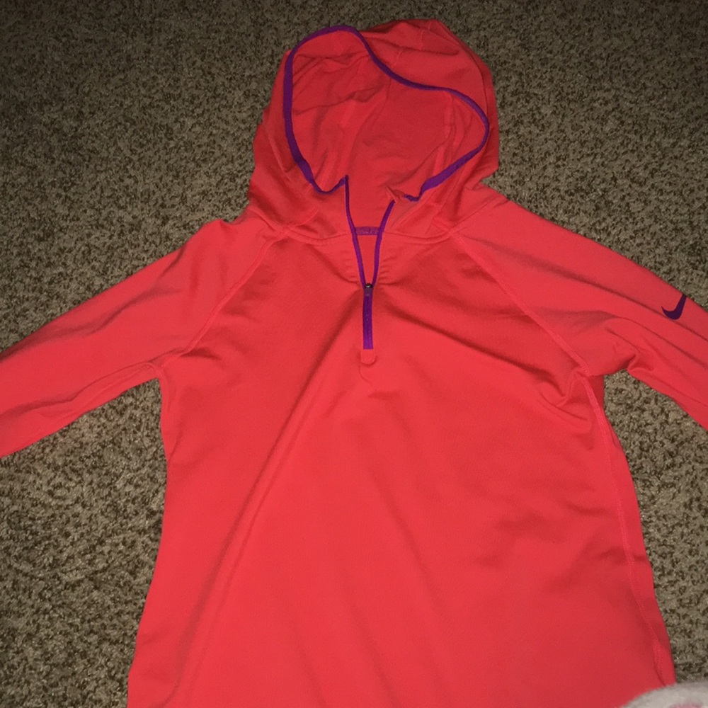 Girls Nike Pro Hoodie